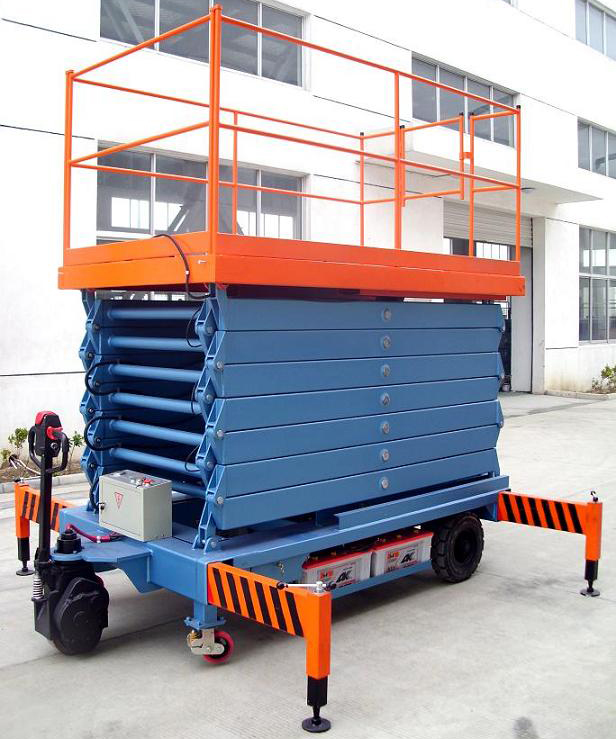 漳州助力行走剪叉式高空作业平台